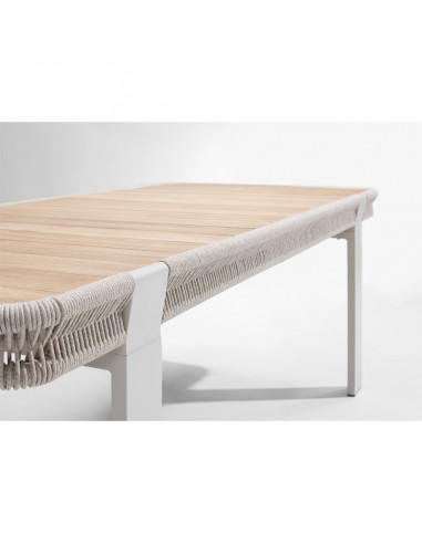 Σετ Τραπεζαρίας Borromeo 6Τμχ Αλουμινίου Taupe Oranon