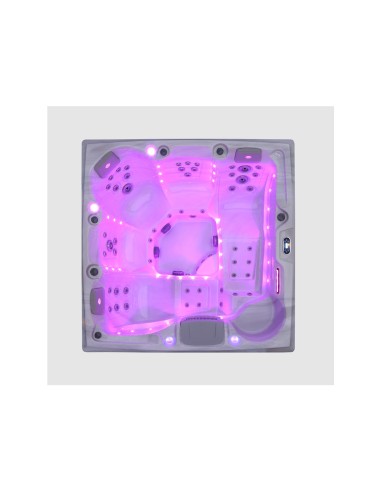 Oranon Spa Εξωτερικού Χώρου Με Υδρομασάζ 210x210x88cm