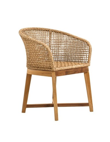 Καρεκλά πολυθρόνα Malibu Ξύλο Teak Oranon