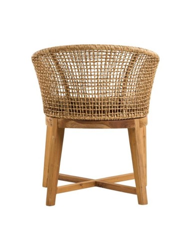 Καρεκλά πολυθρόνα Malibu Ξύλο Teak Oranon