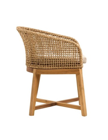 Καρεκλά πολυθρόνα Malibu Ξύλο Teak Oranon