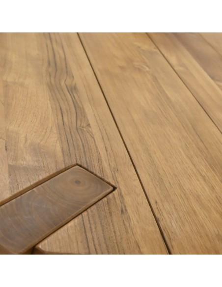 Τραπέζι Cornie 200cm Ξύλου Teak Oranon