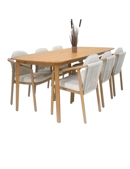 Τραπέζι Orleans 180cm Ξύλο Eυκάλυπτοu Oranon