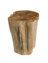 Βοηθητικό Τραπεζάκι Κορμός Stump Ξύλο Teak Oranon