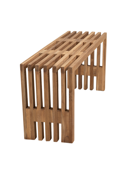 Ξύλινο Παγκάκι Linea Ξύλο Teak Oranon